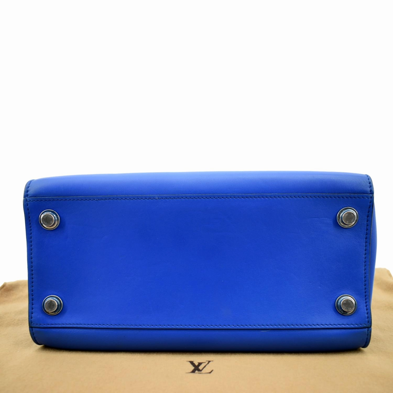LOUIS VUITTON City Steamer Leather Shoulder Bag Tri Color