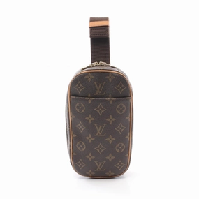 Louis Vuitton Coated Canvas Pvc Monogram Leather Fanny Pack (Pre-Owned)