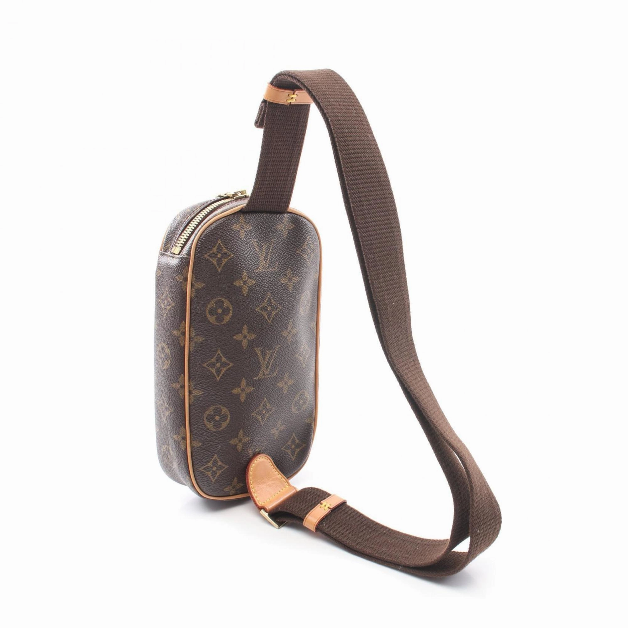 Louis Vuitton Coated Canvas Pvc Monogram Leather Fanny Pack (Pre-Owned)