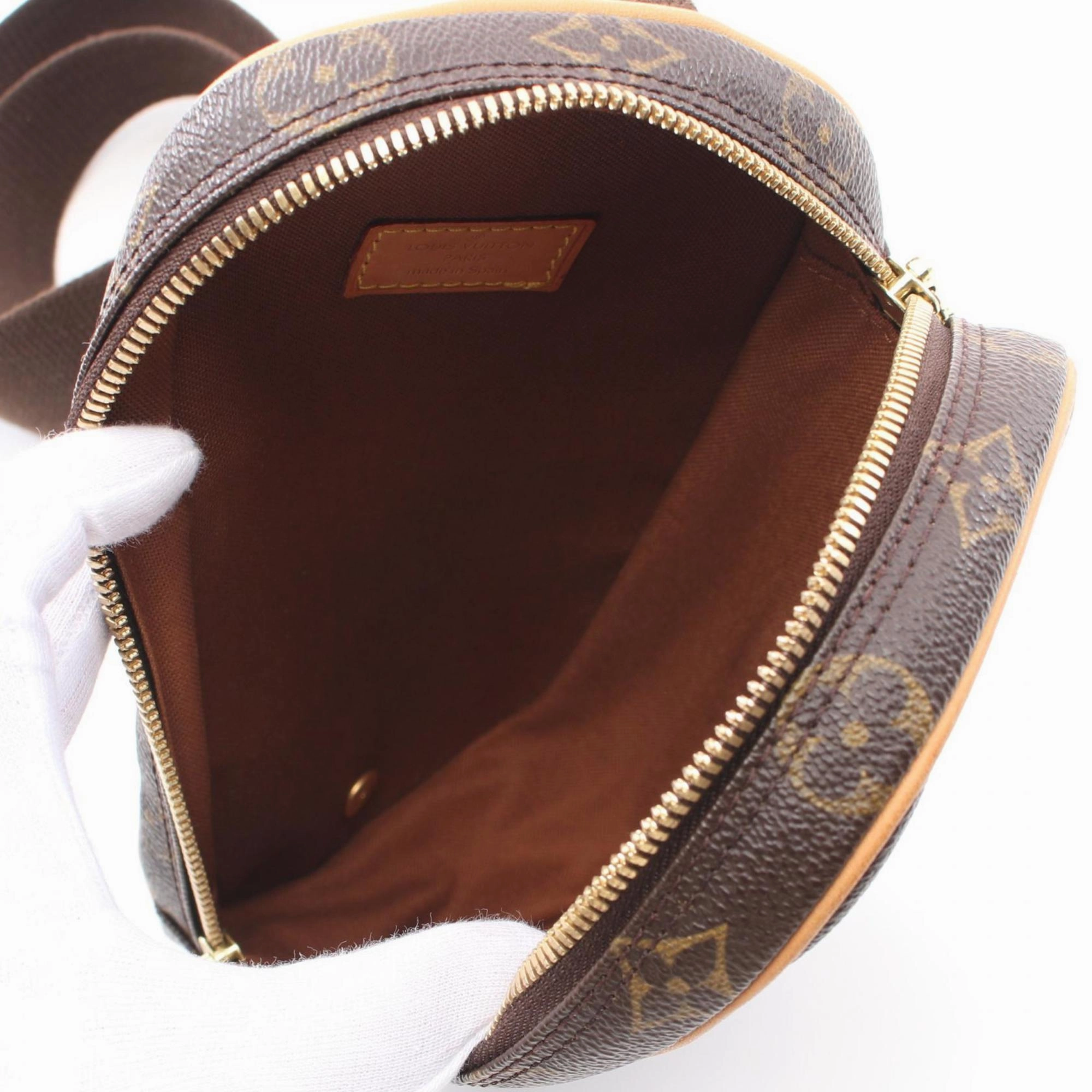 Louis Vuitton Coated Canvas Pvc Monogram Leather Fanny Pack (Pre-Owned)