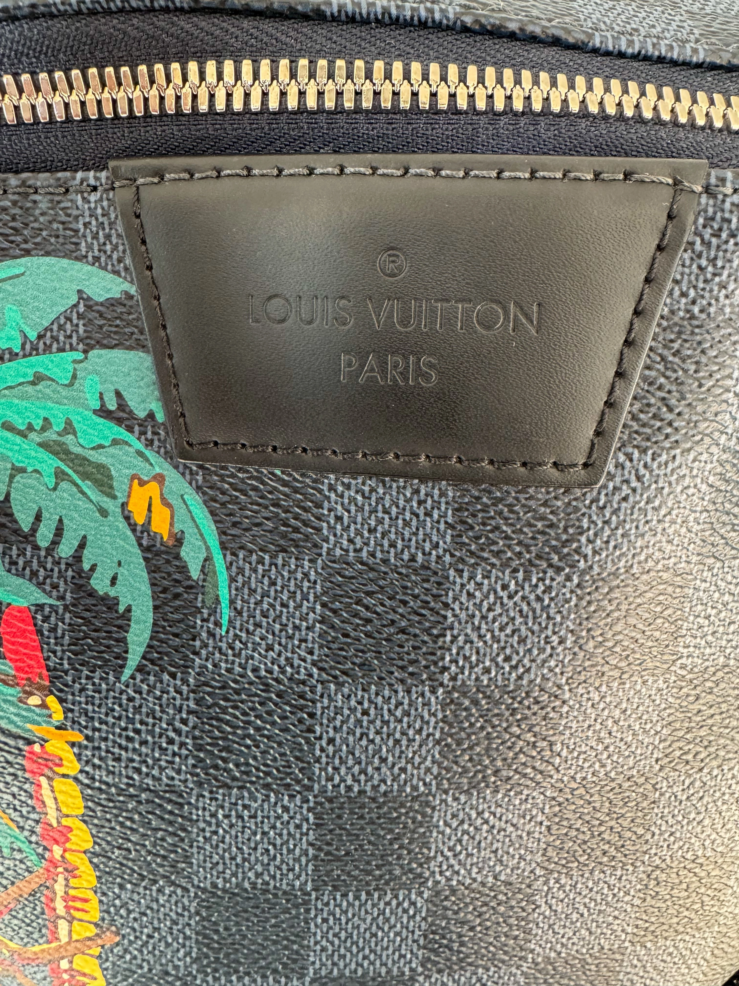 Louis Vuitton Cobalt Damier Safari Jungle Discovery Backpack