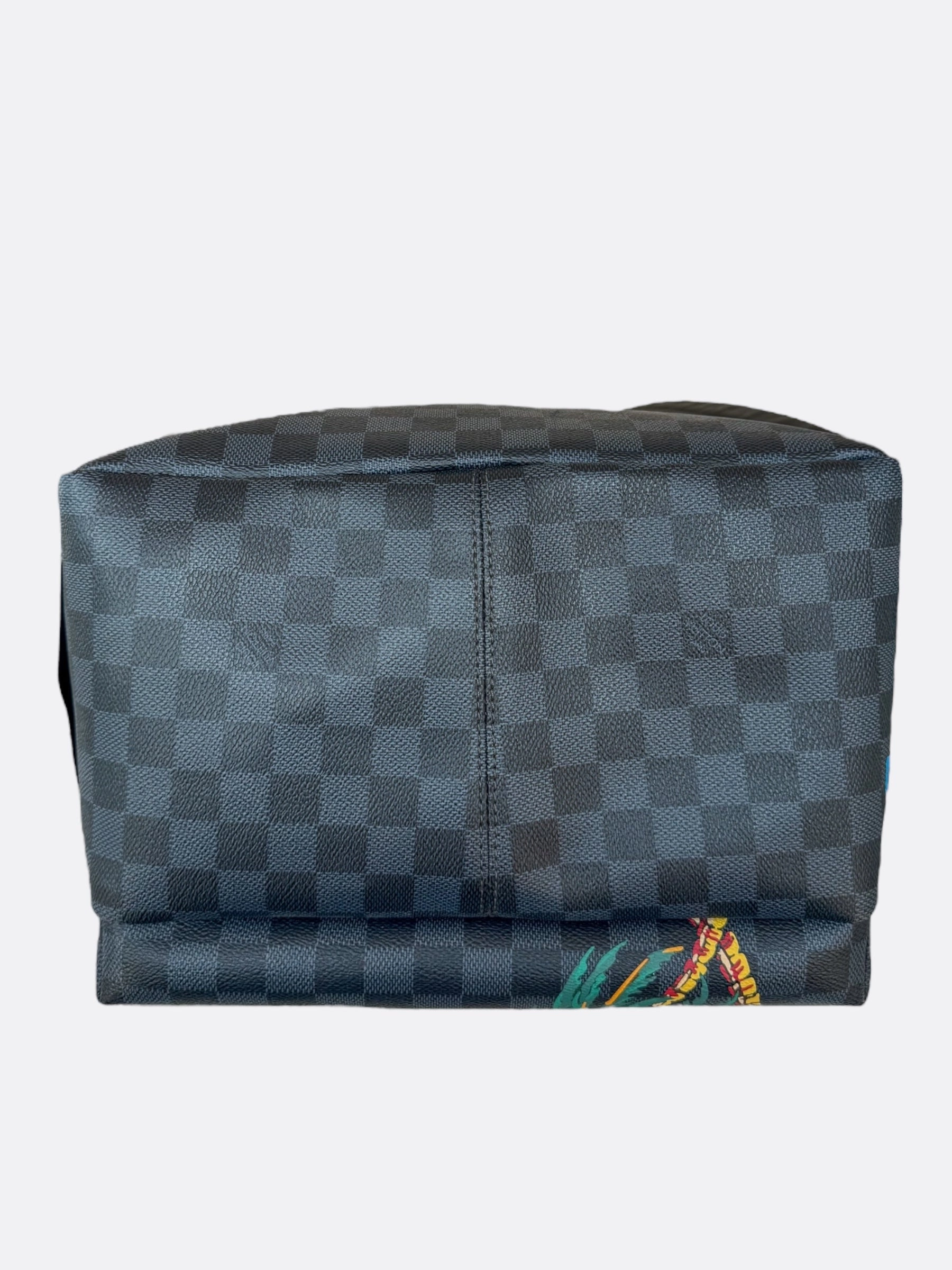 Louis Vuitton Cobalt Damier Safari Jungle Discovery Backpack
