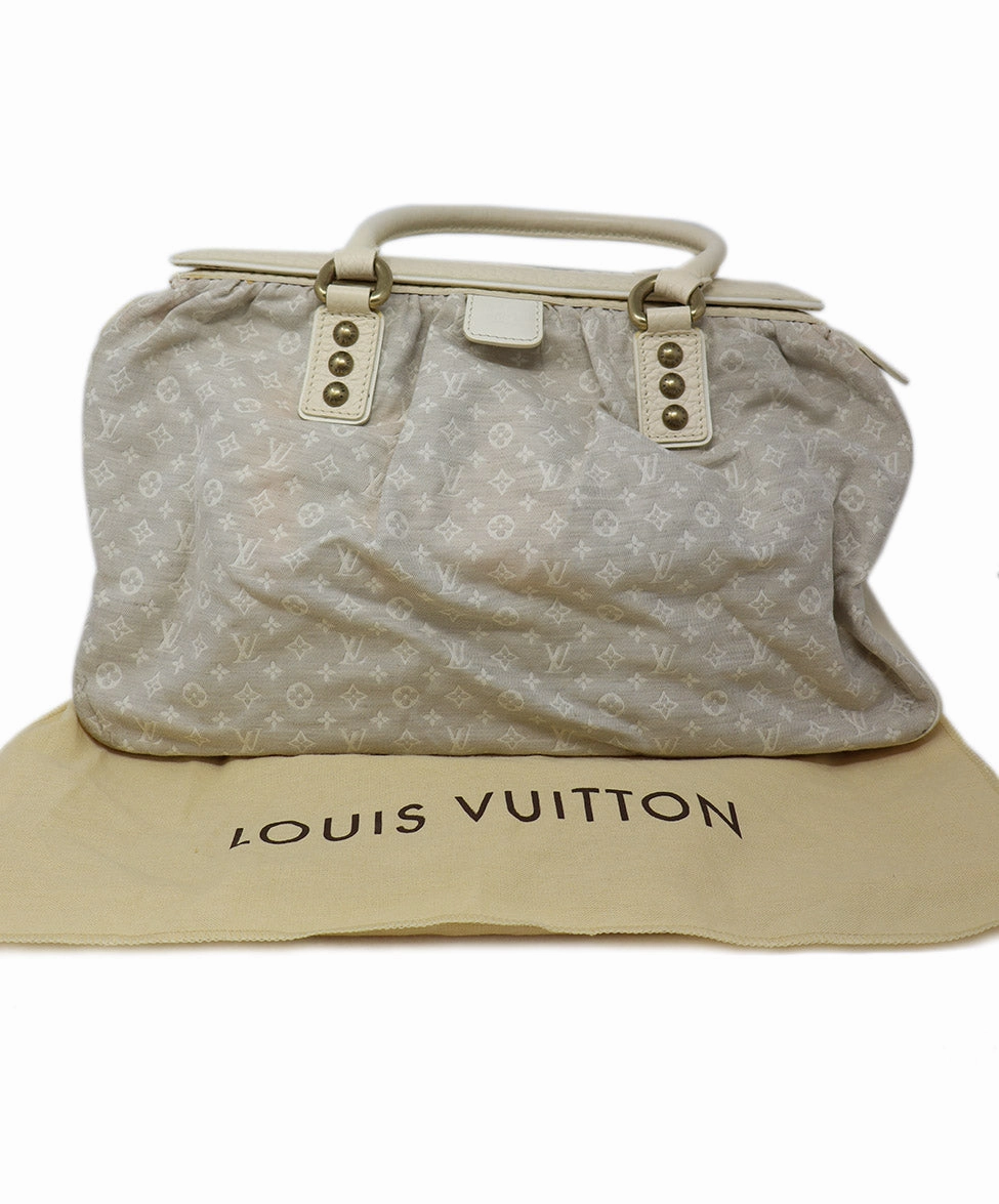 Louis Vuitton Cream Canvas Monogram Bag