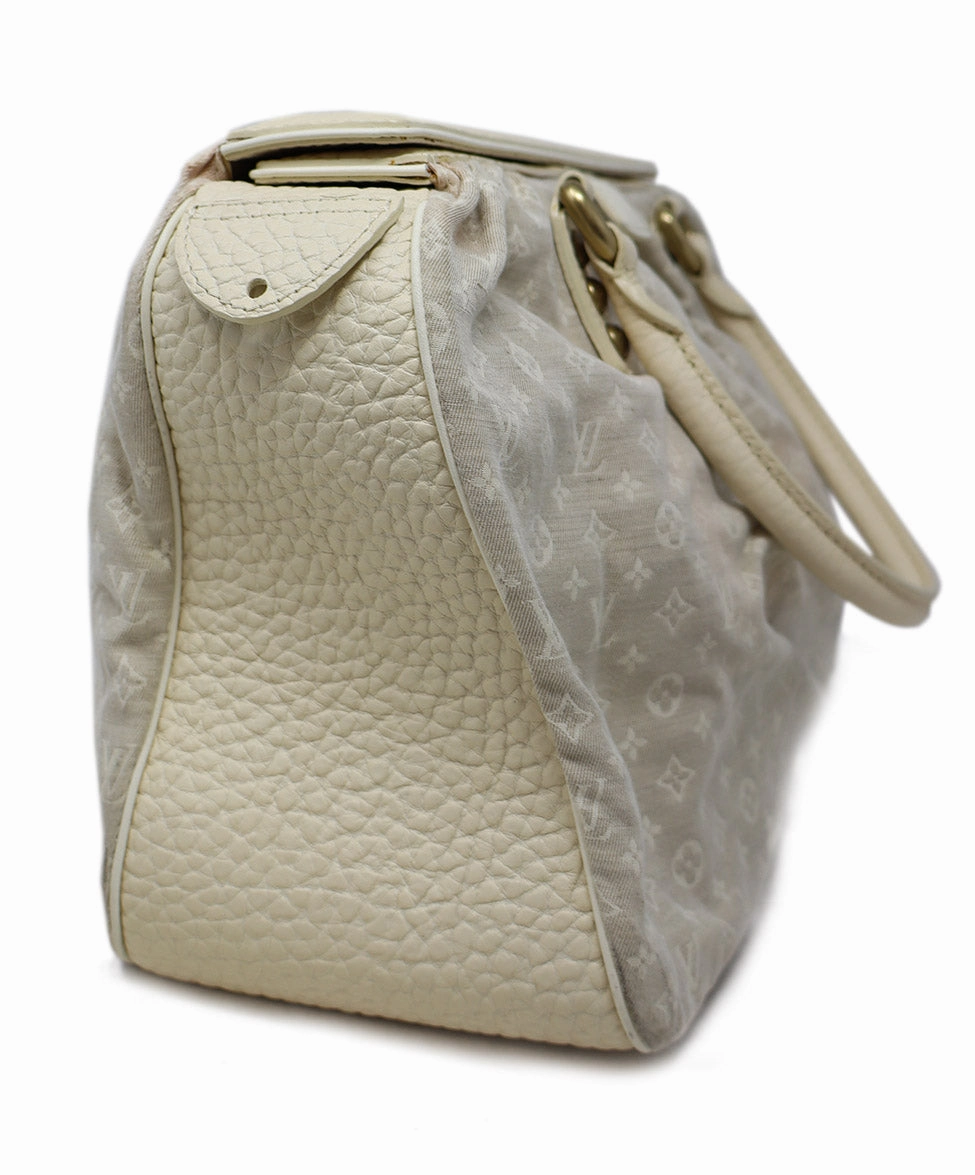 Louis Vuitton Cream Canvas Monogram Bag