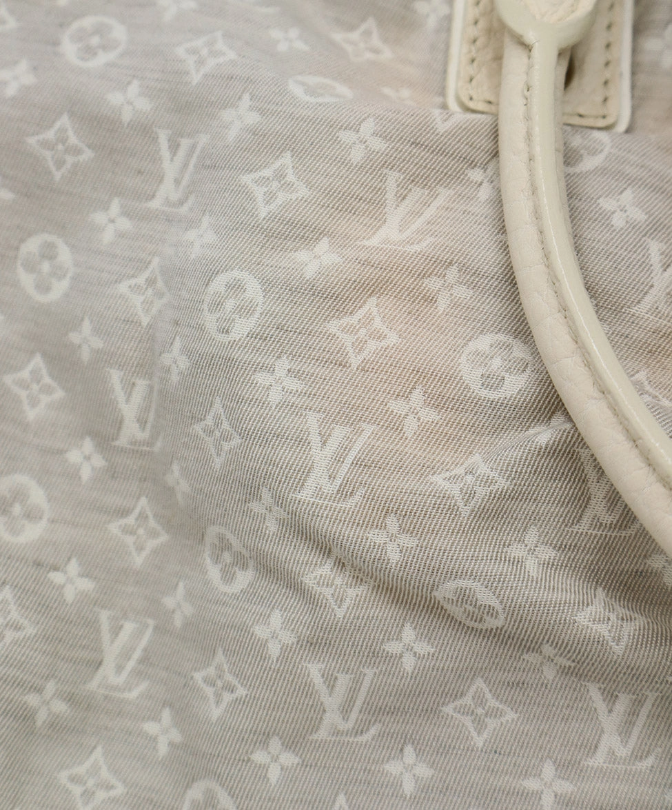 Louis Vuitton Cream Canvas Monogram Bag