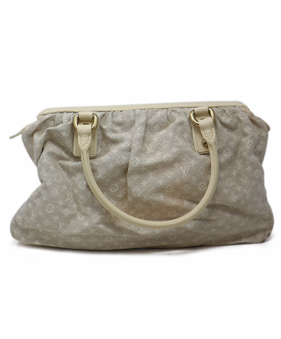 Louis Vuitton Cream Canvas Monogram Bag