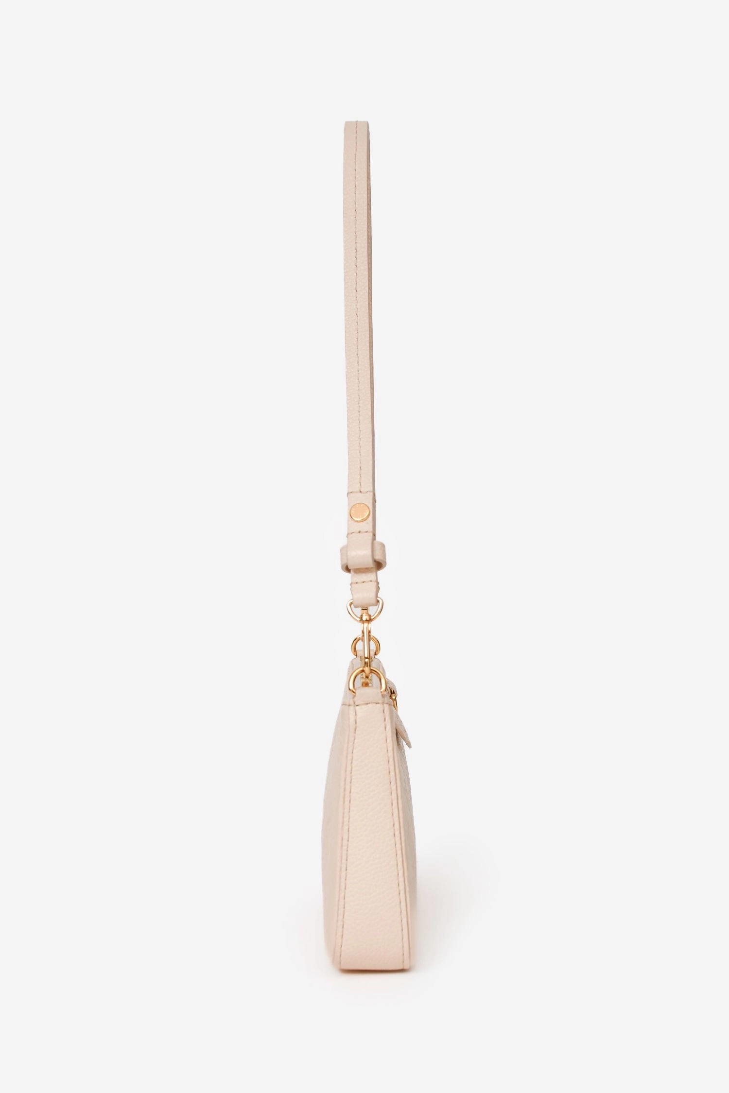 Louis Vuitton Cream Monogram Empreinte Leather Easy Pouch on Strap