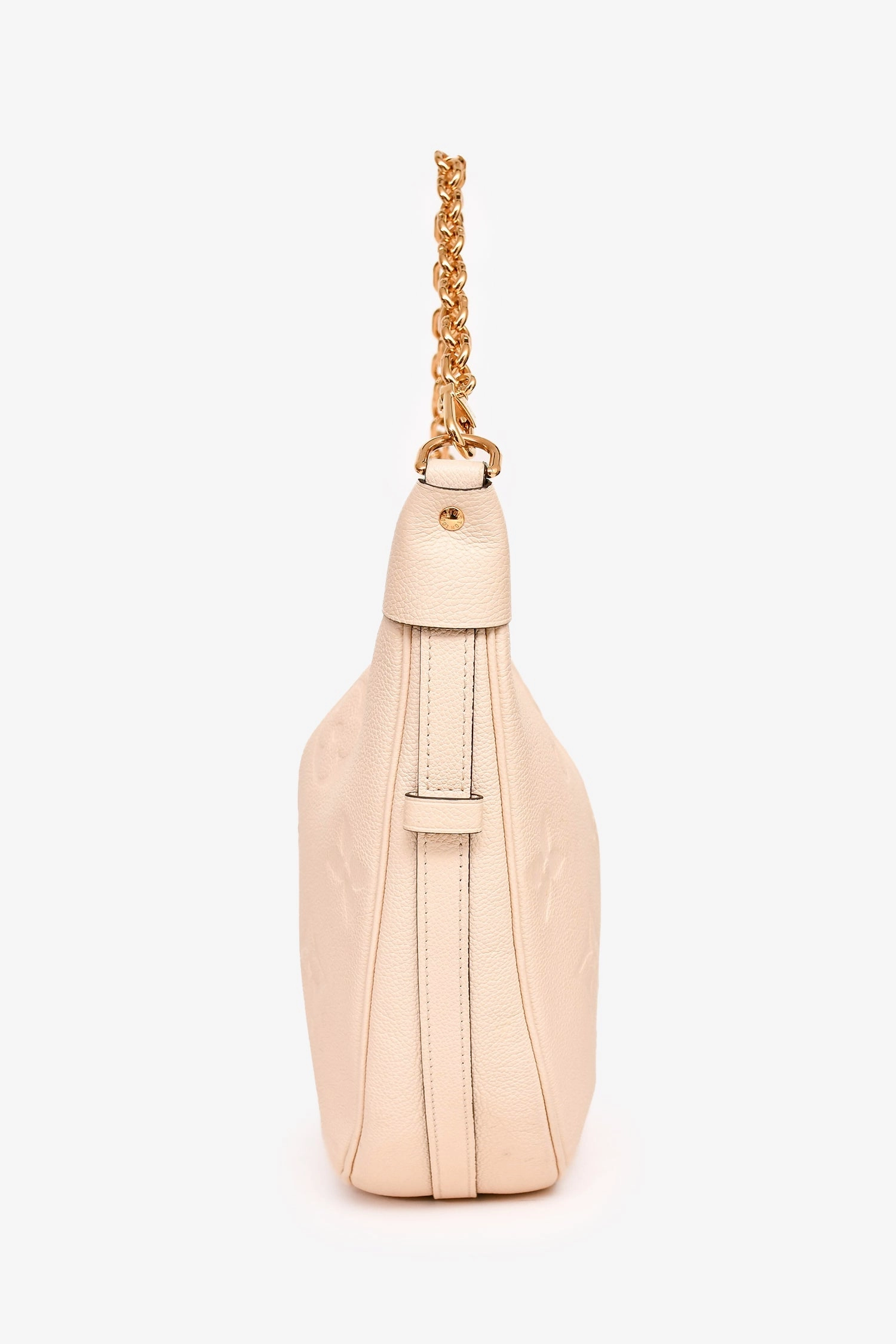 Louis Vuitton Cream Monogram Empreinte Loop Hobo Bag