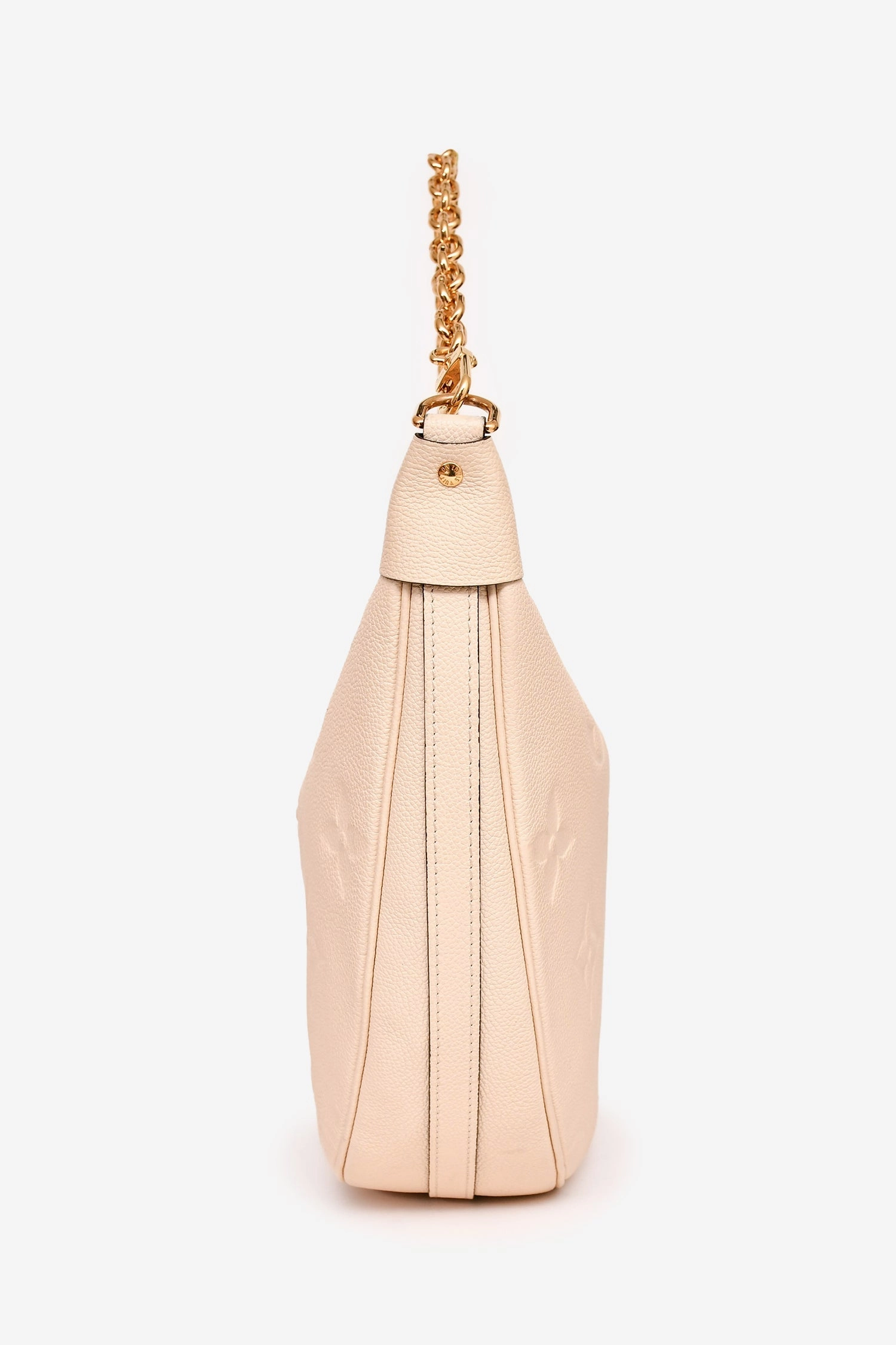 Louis Vuitton Cream Monogram Empreinte Loop Hobo Bag