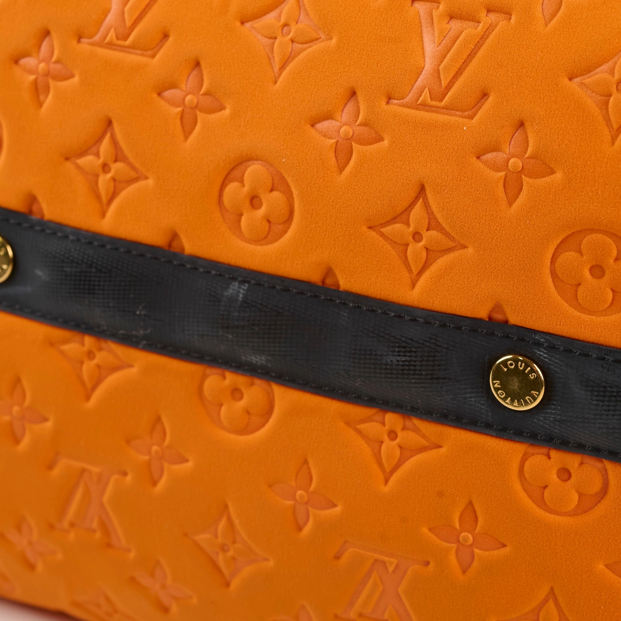 Louis Vuitton Cruise Line Scuba Tote Orange