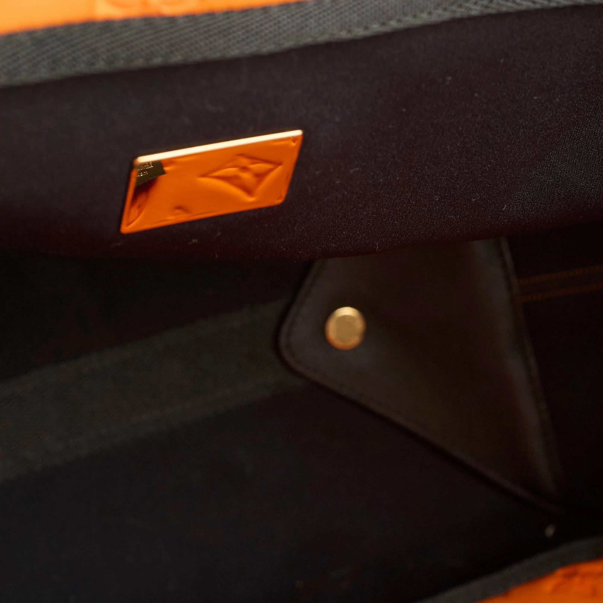 Louis Vuitton Cruise Line Scuba Tote Orange