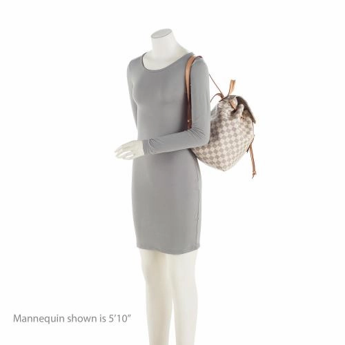 Louis Vuitton Damier Azur Sperone Backpack (SHF-4f0xqS)