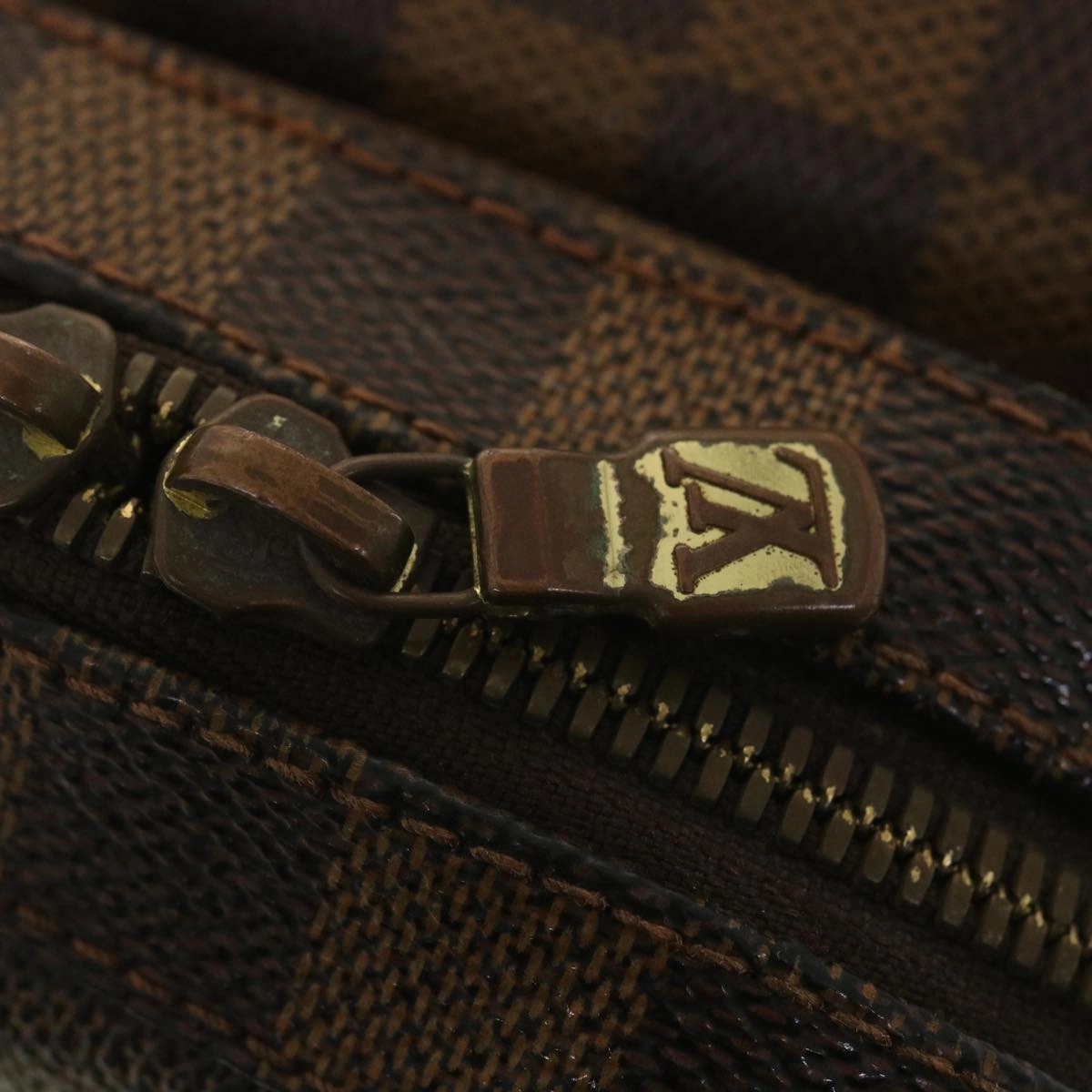LOUIS VUITTON Damier Ebene Geronimos Shoulder Bag N51994 LV 38512