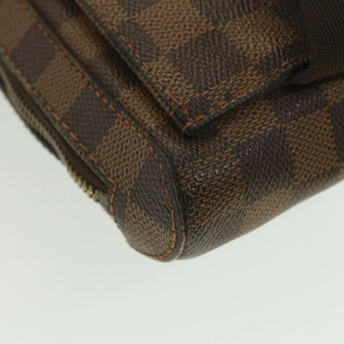 LOUIS VUITTON Damier Ebene Geronimos Shoulder Bag N51994 LV 38512