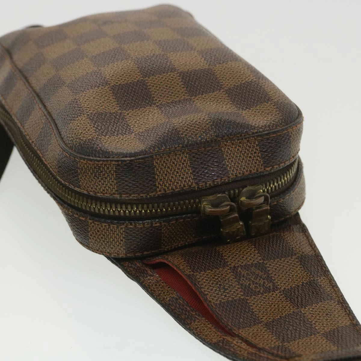LOUIS VUITTON Damier Ebene Geronimos Shoulder Bag N51994 LV 38512
