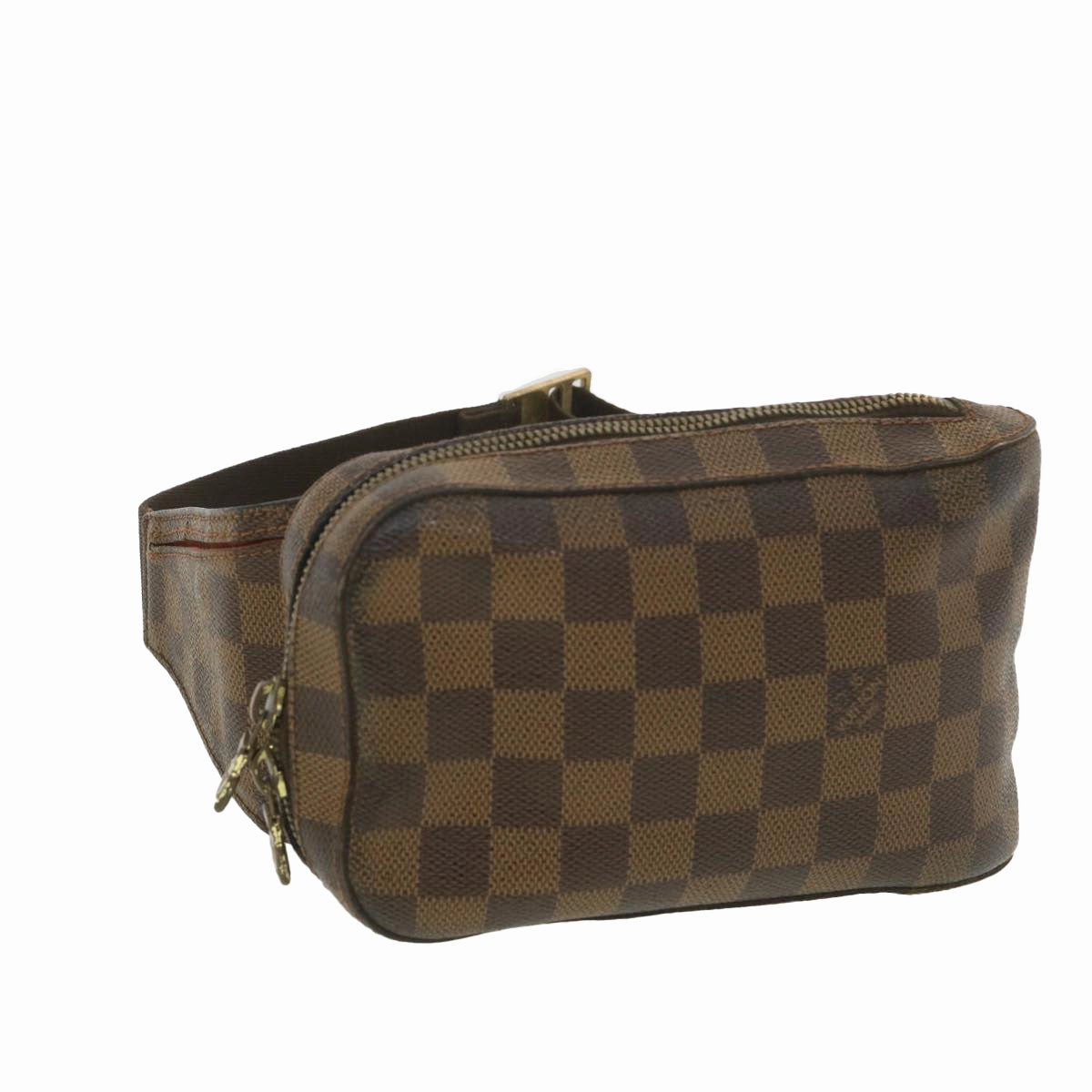 LOUIS VUITTON Damier Ebene Geronimos Shoulder Bag N51994 LV 38512