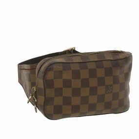 LOUIS VUITTON Damier Ebene Geronimos Shoulder Bag N51994 LV 38512