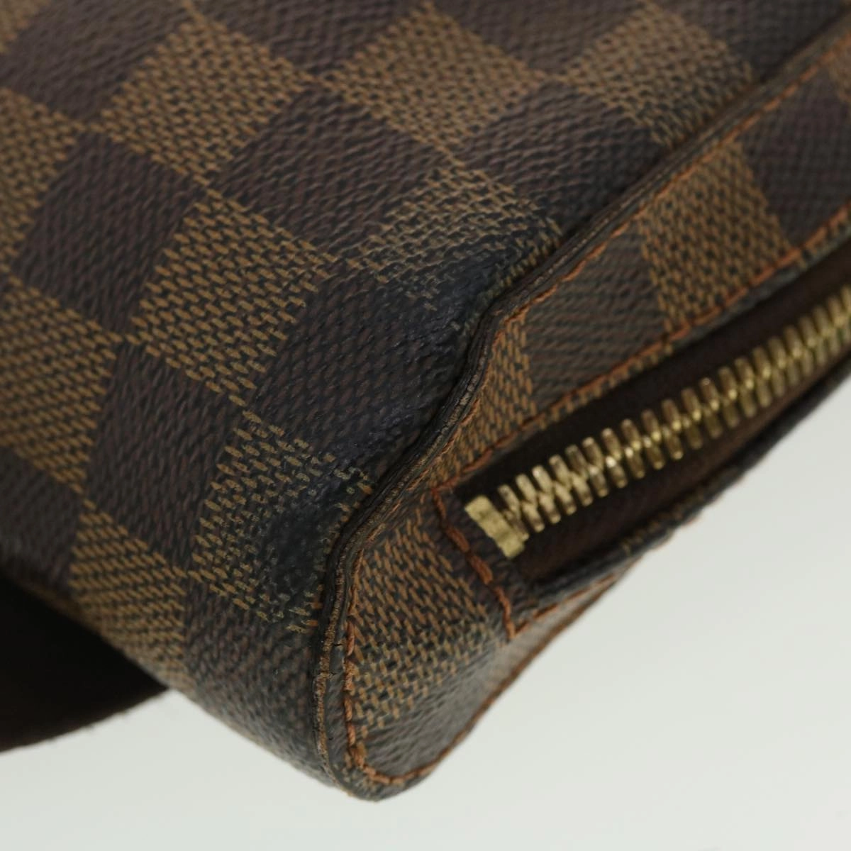 LOUIS VUITTON Damier Ebene Geronimos Shoulder Bag N51994 LV bs4848