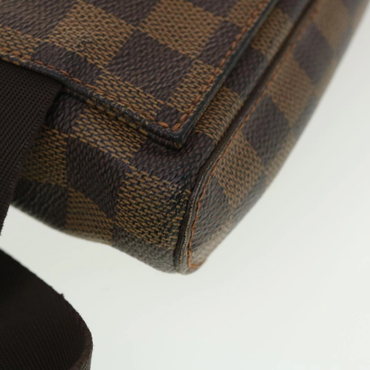 LOUIS VUITTON Damier Ebene Geronimos Shoulder Bag N51994 LV bs4848