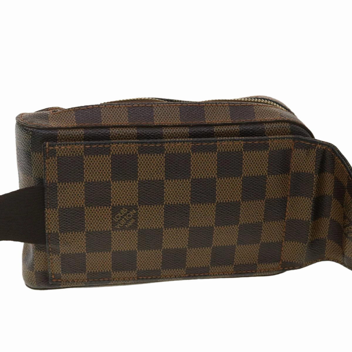 LOUIS VUITTON Damier Ebene Geronimos Shoulder Bag N51994 LV bs4848