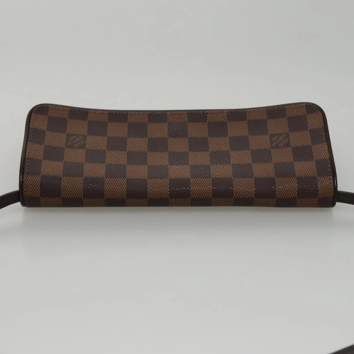 LOUIS VUITTON Damier Ebene Pochette Twin GM Shoulder Bag SPO LV 107427A