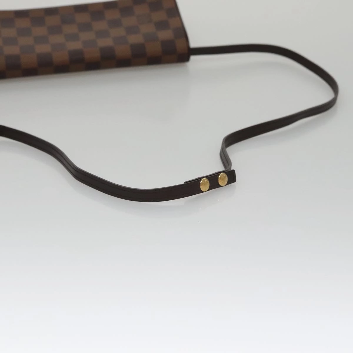 LOUIS VUITTON Damier Ebene Pochette Twin GM Shoulder Bag SPO LV 107427A