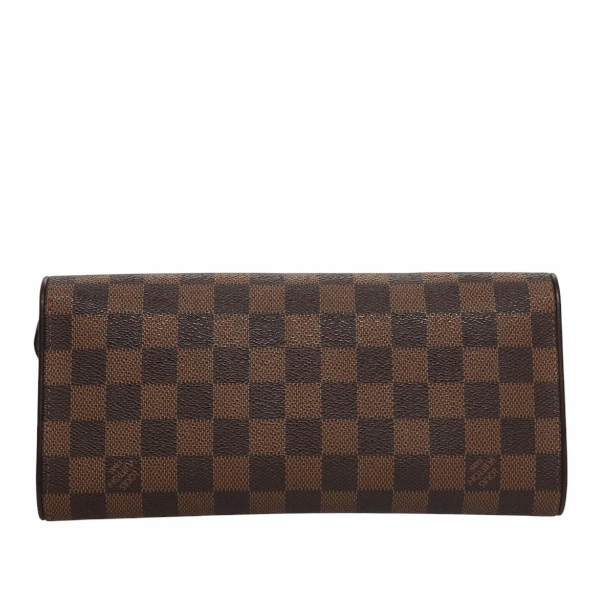 LOUIS VUITTON Damier Ebene Pochette Twin GM Shoulder Bag SPO LV 107427A