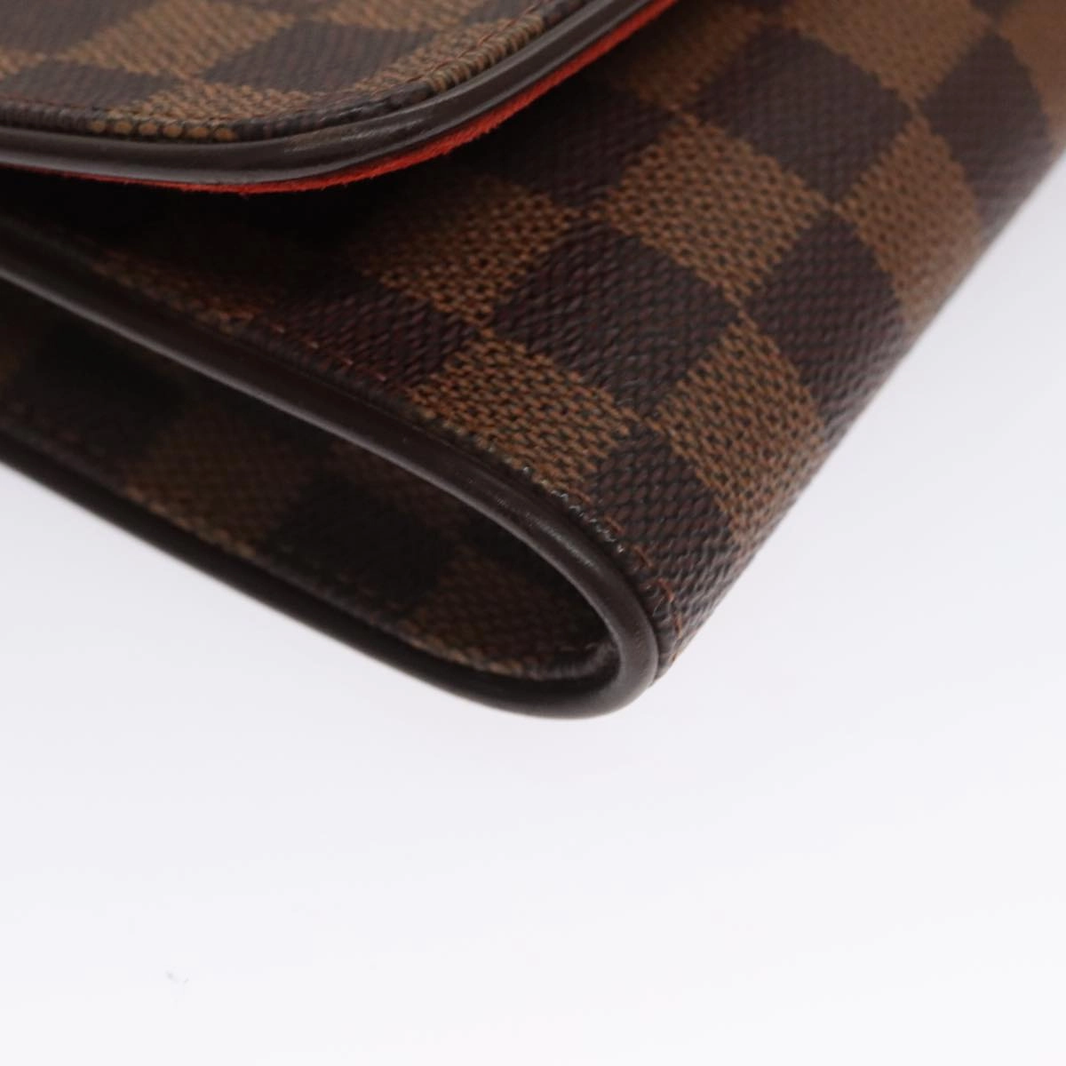 LOUIS VUITTON Damier Ebene Pochette Twin GM Shoulder Bag SPO LV 107427A