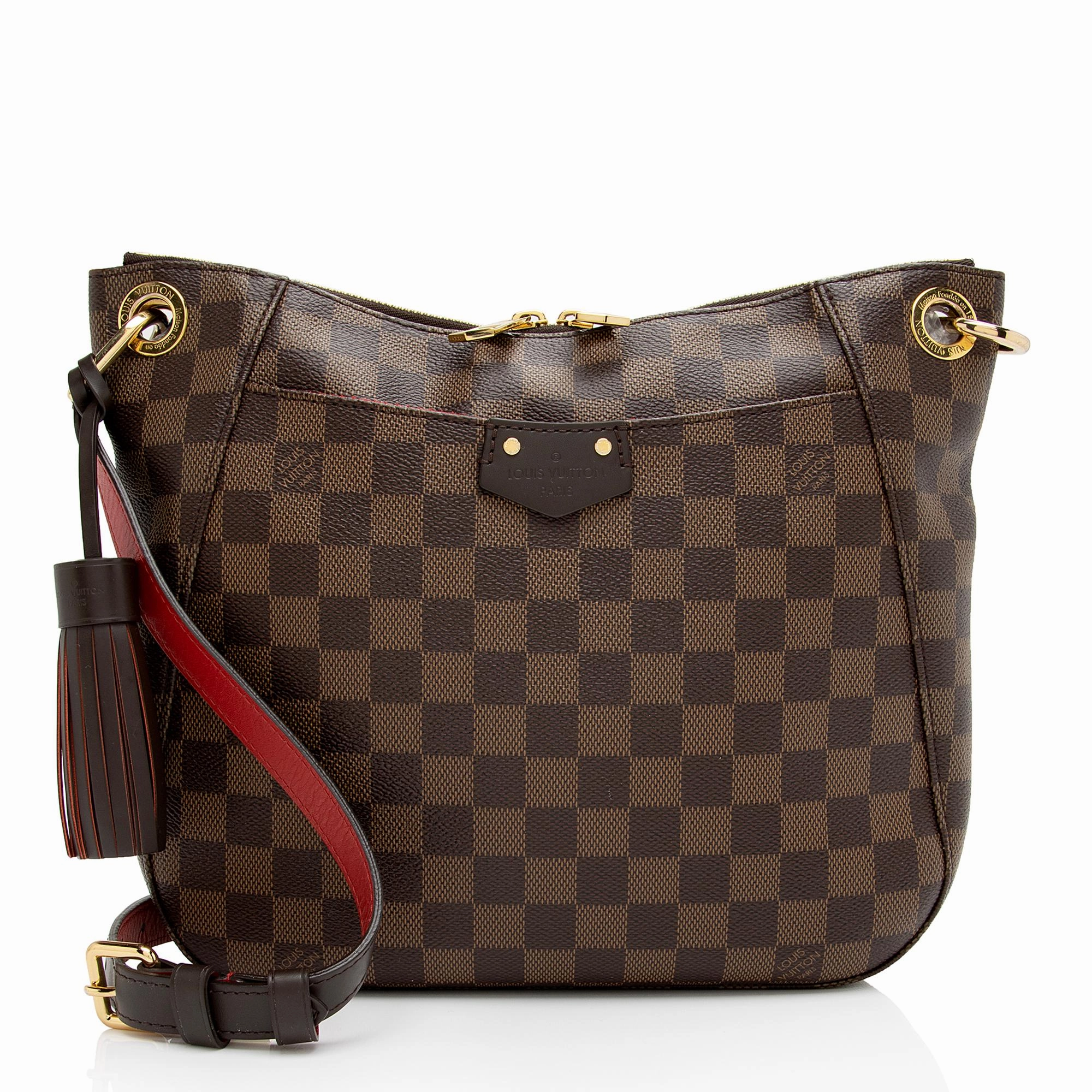 Louis Vuitton Damier Ebene South Bank Besace Shoulder Bag (SHF-BFJdVu)