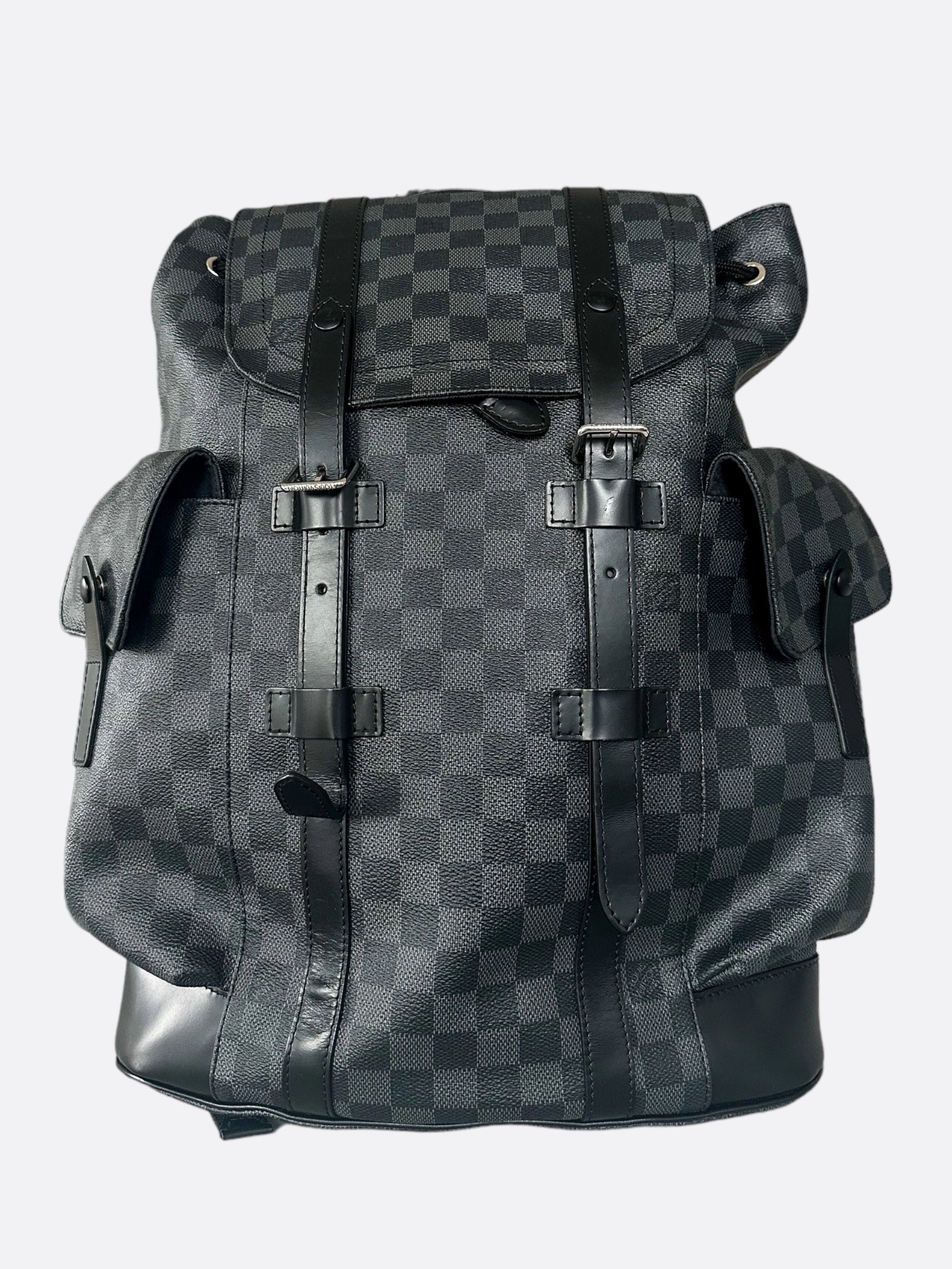 Louis Vuitton Damier Graphite Christopher Backpack