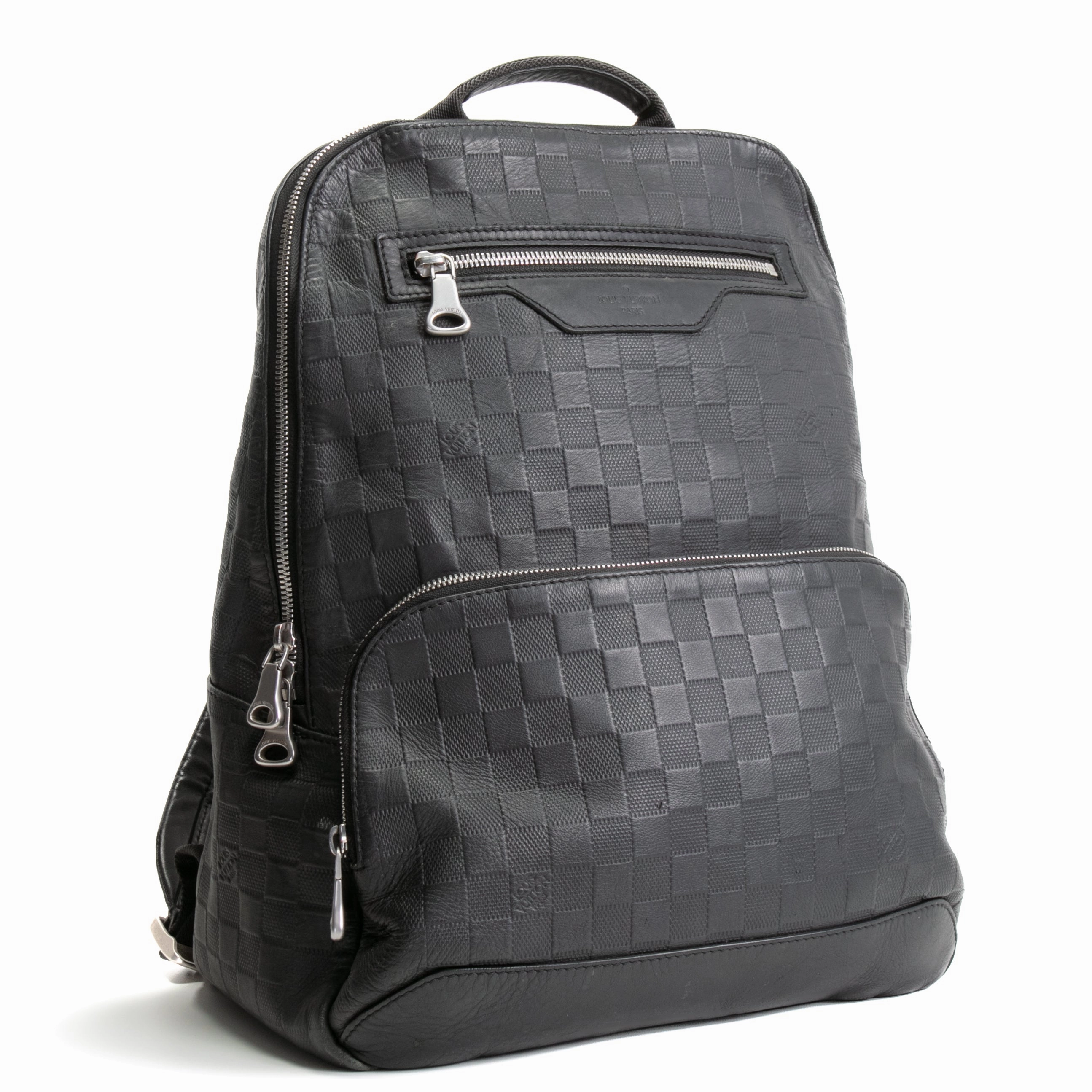 LOUIS VUITTON Damier Infini Avenue Backpack - Black OUTLET FINAL SALE