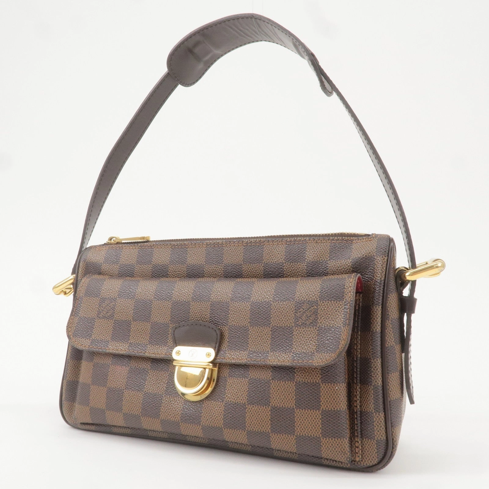 Louis Vuitton Damier Ravello GM Shoulder Bag Brown N60006