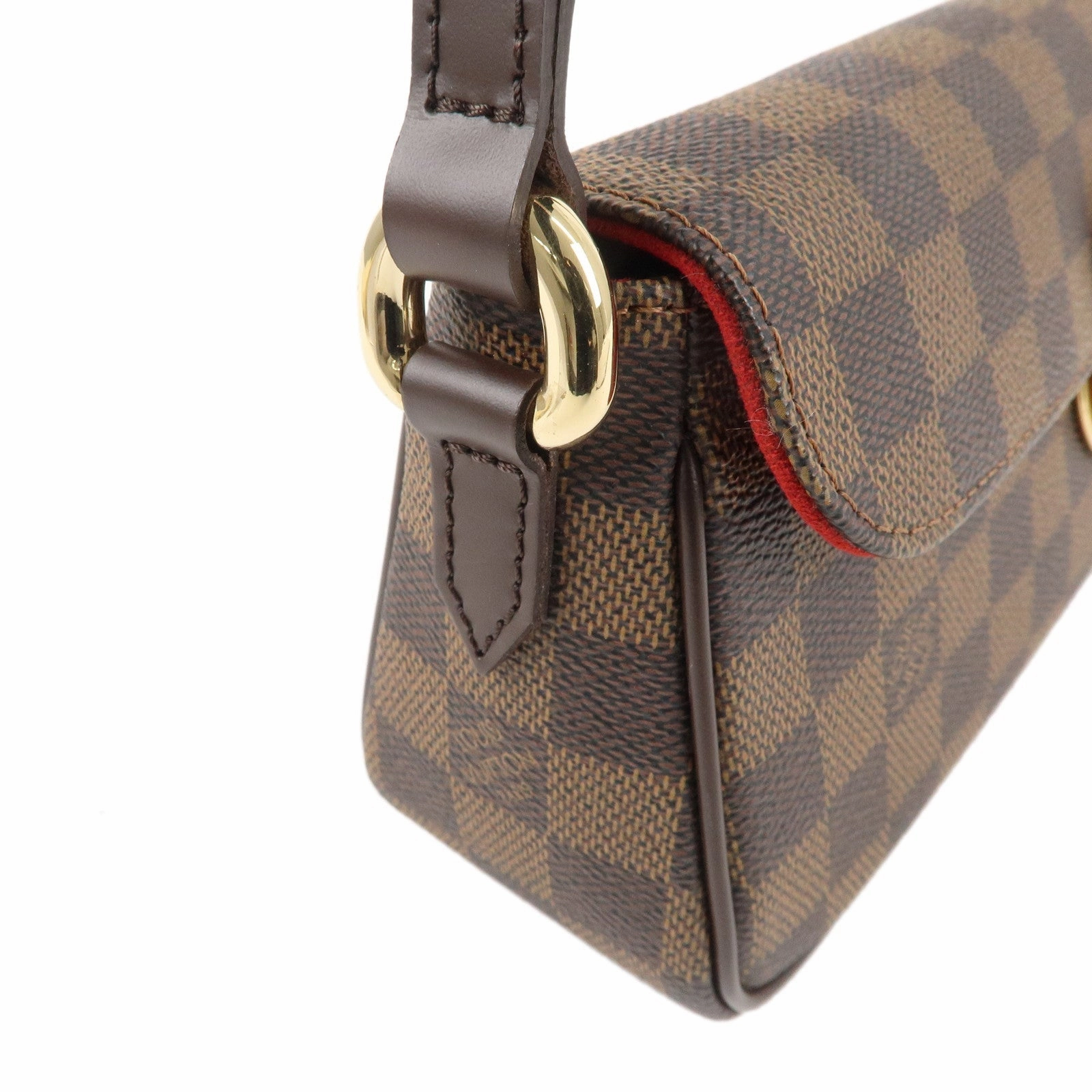 Louis Vuitton Damier Ravello PM Shoulder Bag Brown N60007