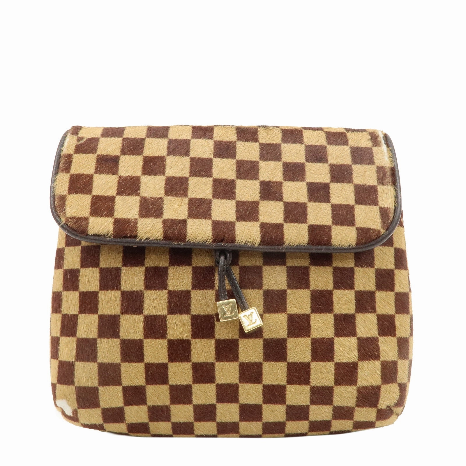 Louis Vuitton Damier Sauvage Gazelle Beige Shoulder Bag M92130