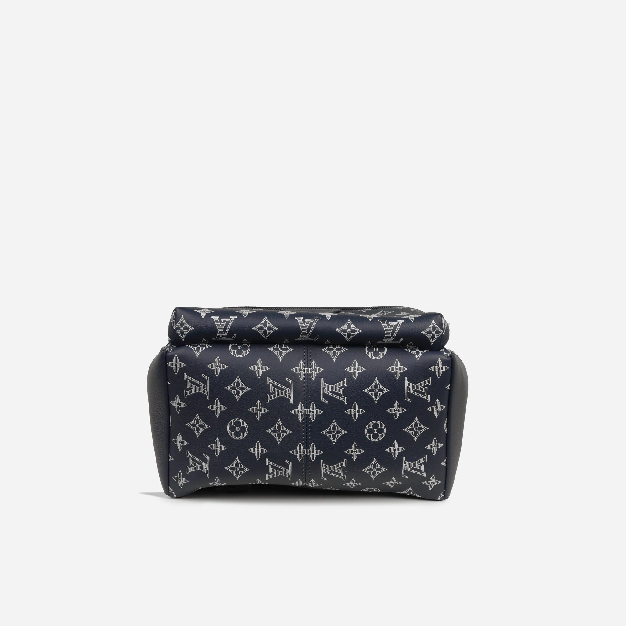 Louis Vuitton Discovery Backpack - Ink Blue Monogram Shadow (NWT)