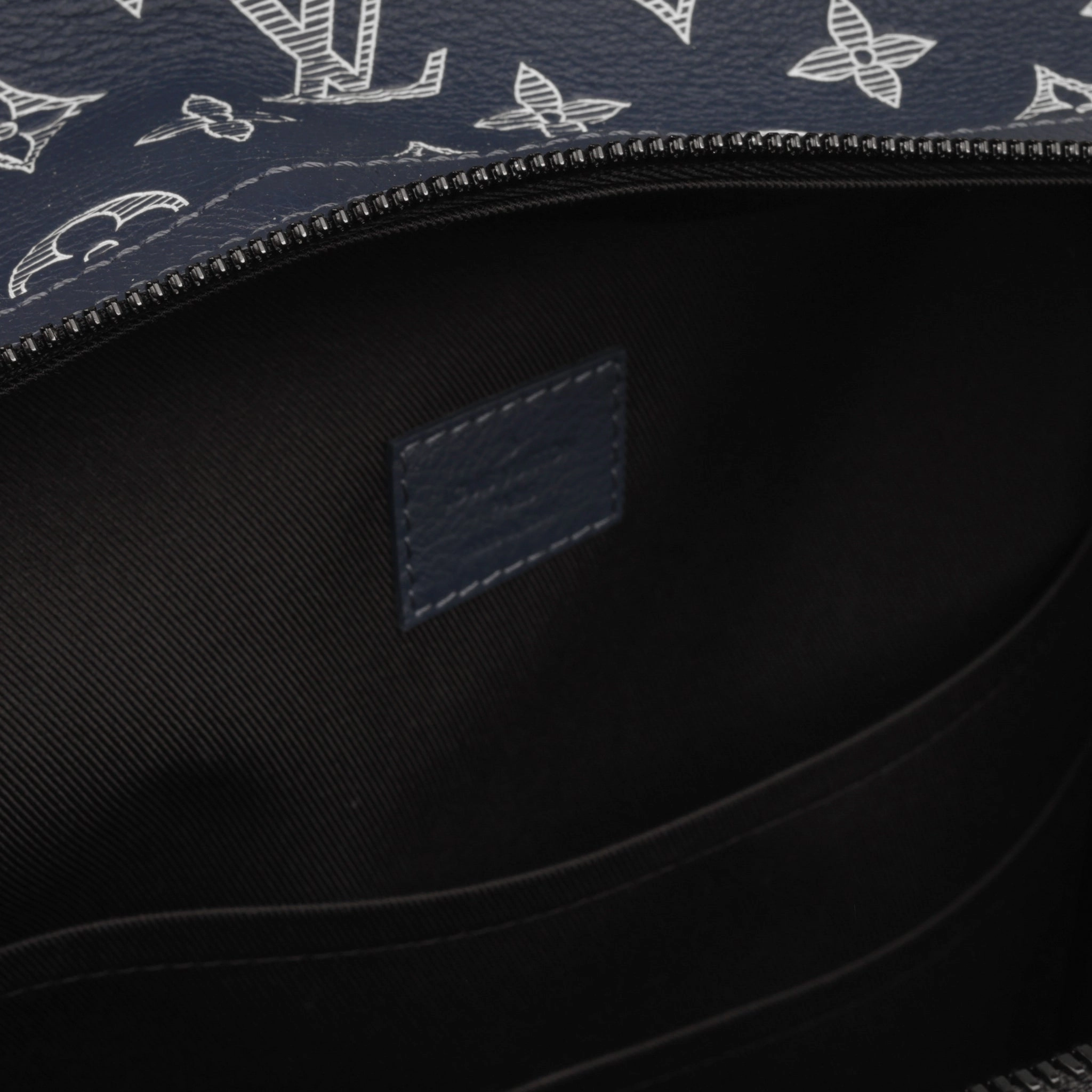 Louis Vuitton Discovery Backpack - Ink Blue Monogram Shadow (NWT)