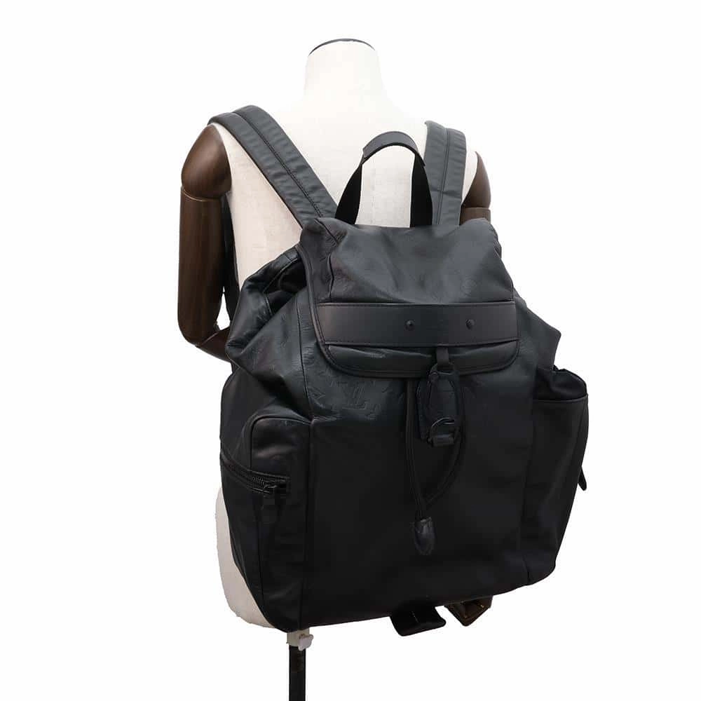 LOUIS VUITTON DiscoveryBackpack Noir M43680 Monogram Shadow