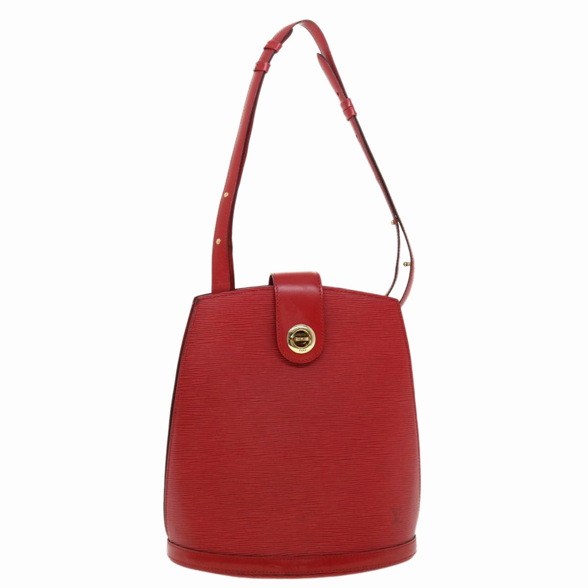 LOUIS VUITTON Epi Cluny Shoulder Bag Red M52257 LV 40559