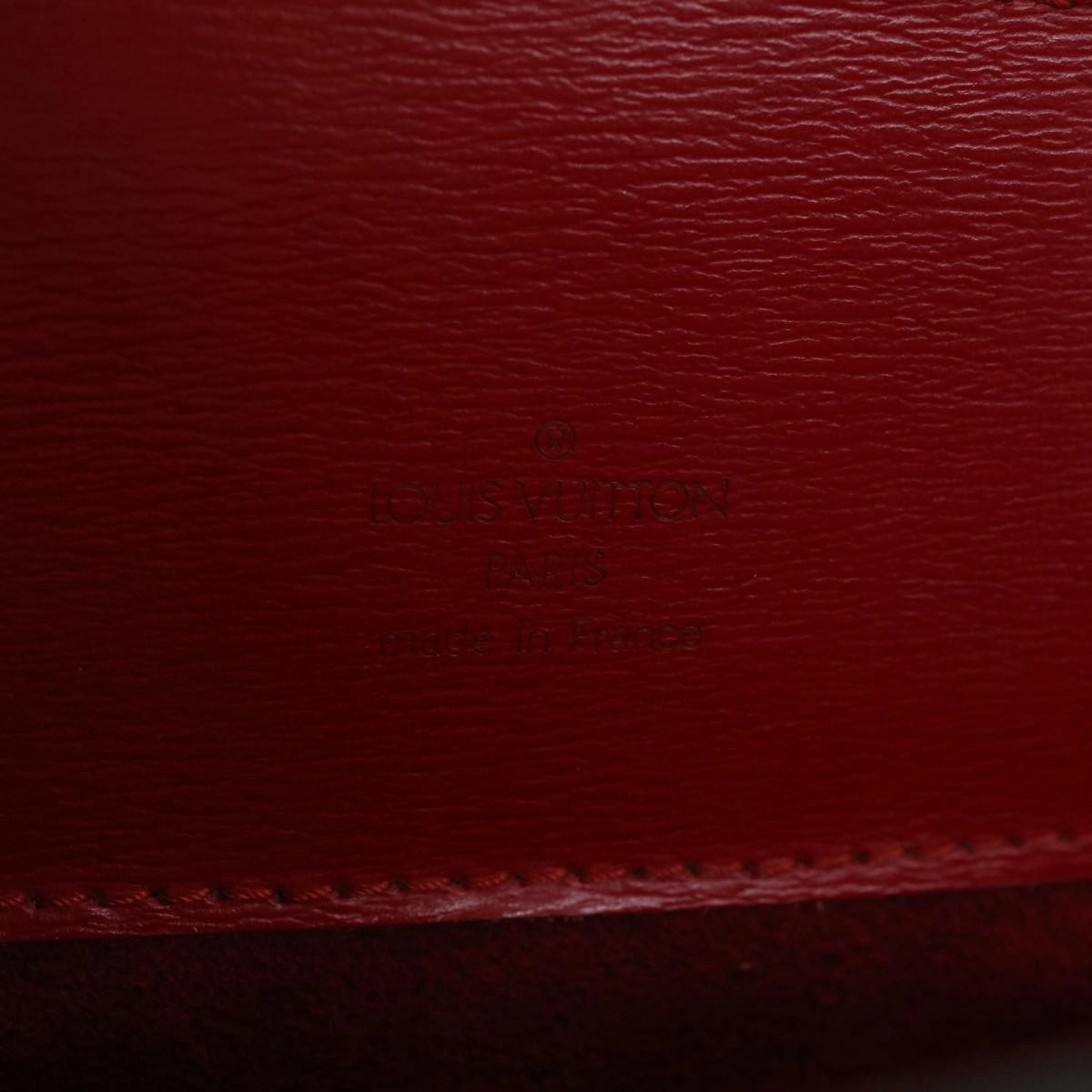 LOUIS VUITTON Epi Cluny Shoulder Bag Red M52257 LV 40559