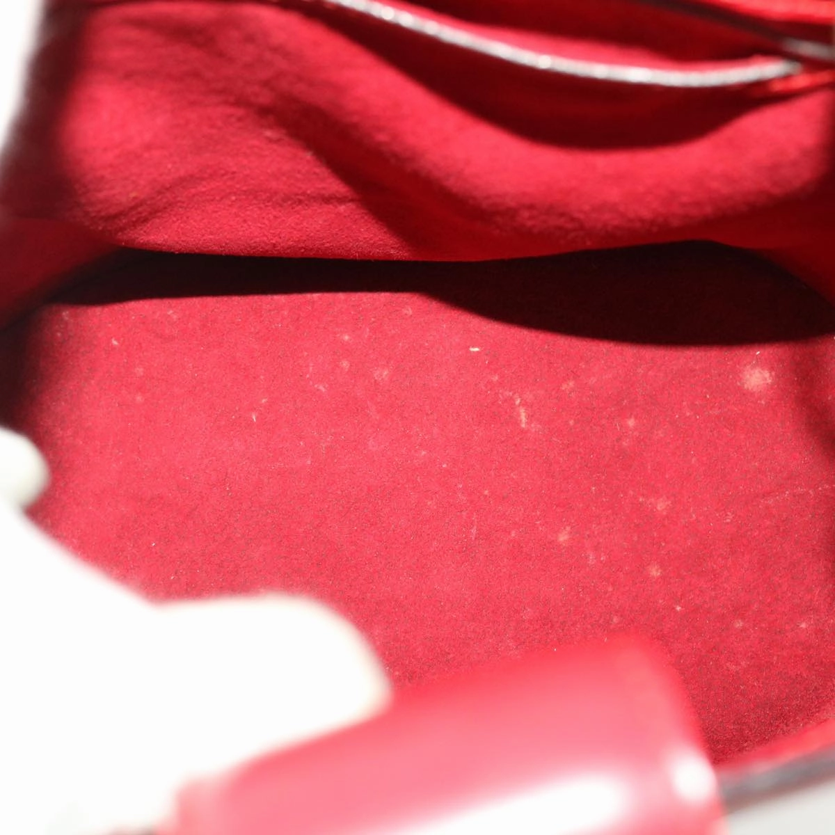 LOUIS VUITTON Epi Cluny Shoulder Bag Red M52257 LV 40559