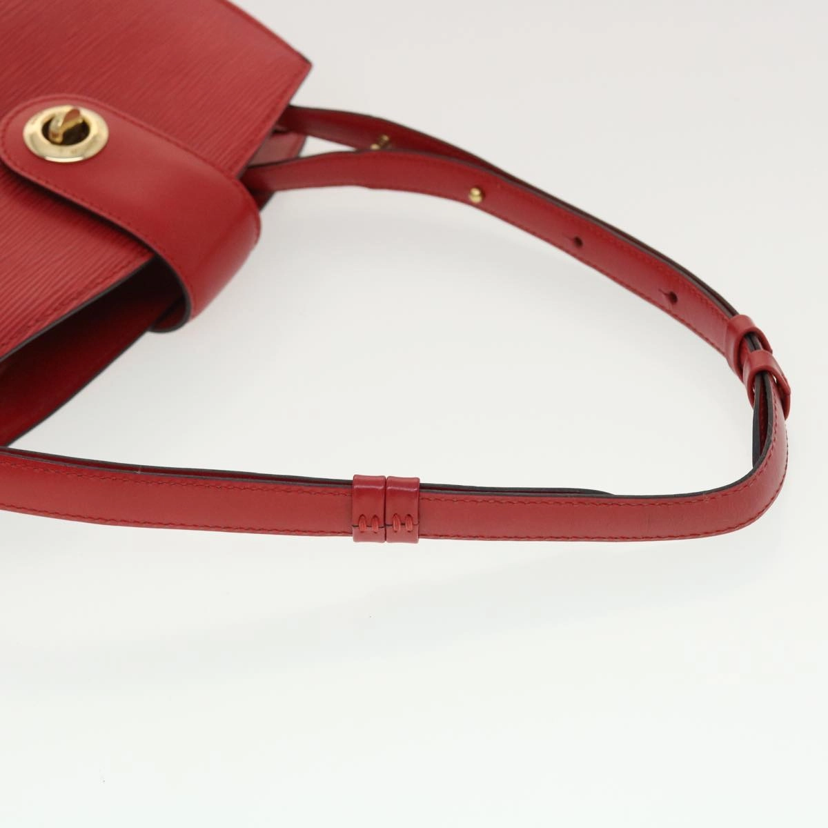 LOUIS VUITTON Epi Cluny Shoulder Bag Red M52257 LV 40559