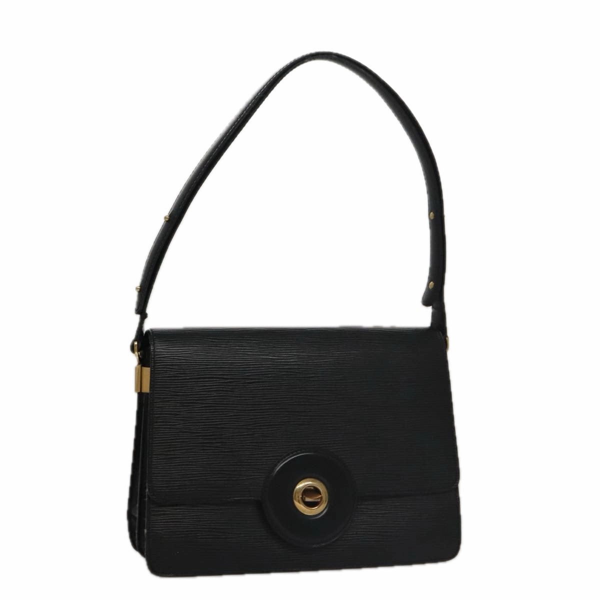 LOUIS VUITTON Epi Free Run Shoulder Bag Black M52402 LV 106127