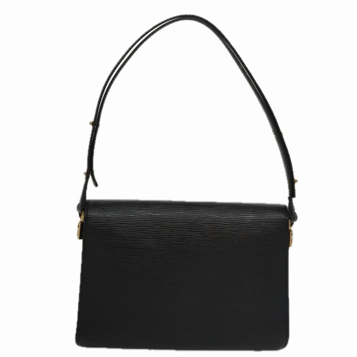 LOUIS VUITTON Epi Free Run Shoulder Bag Black M52402 LV 106127