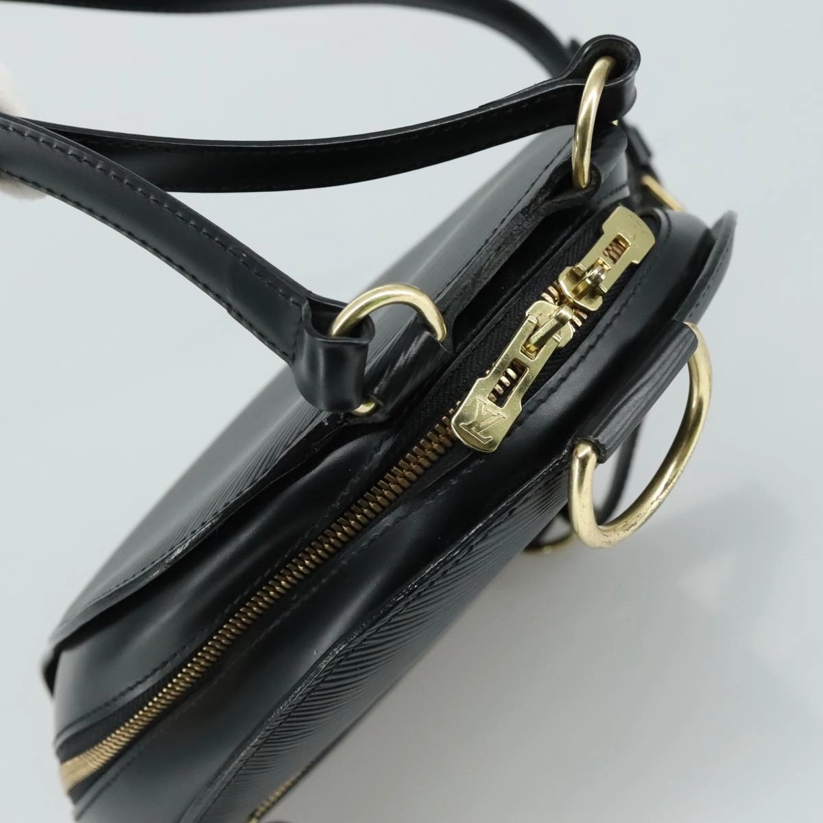 LOUIS VUITTON Epi Mabillon Backpack Black M52232 LV 104370