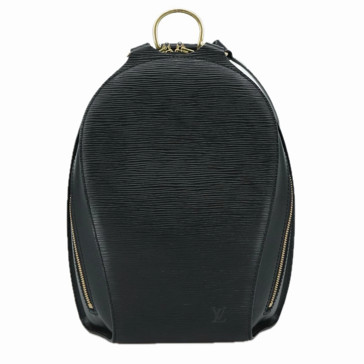 LOUIS VUITTON Epi Mabillon Backpack Black M52232 LV 104370