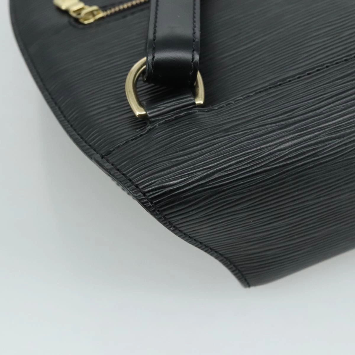 LOUIS VUITTON Epi Mabillon Backpack Black M52232 LV 104370