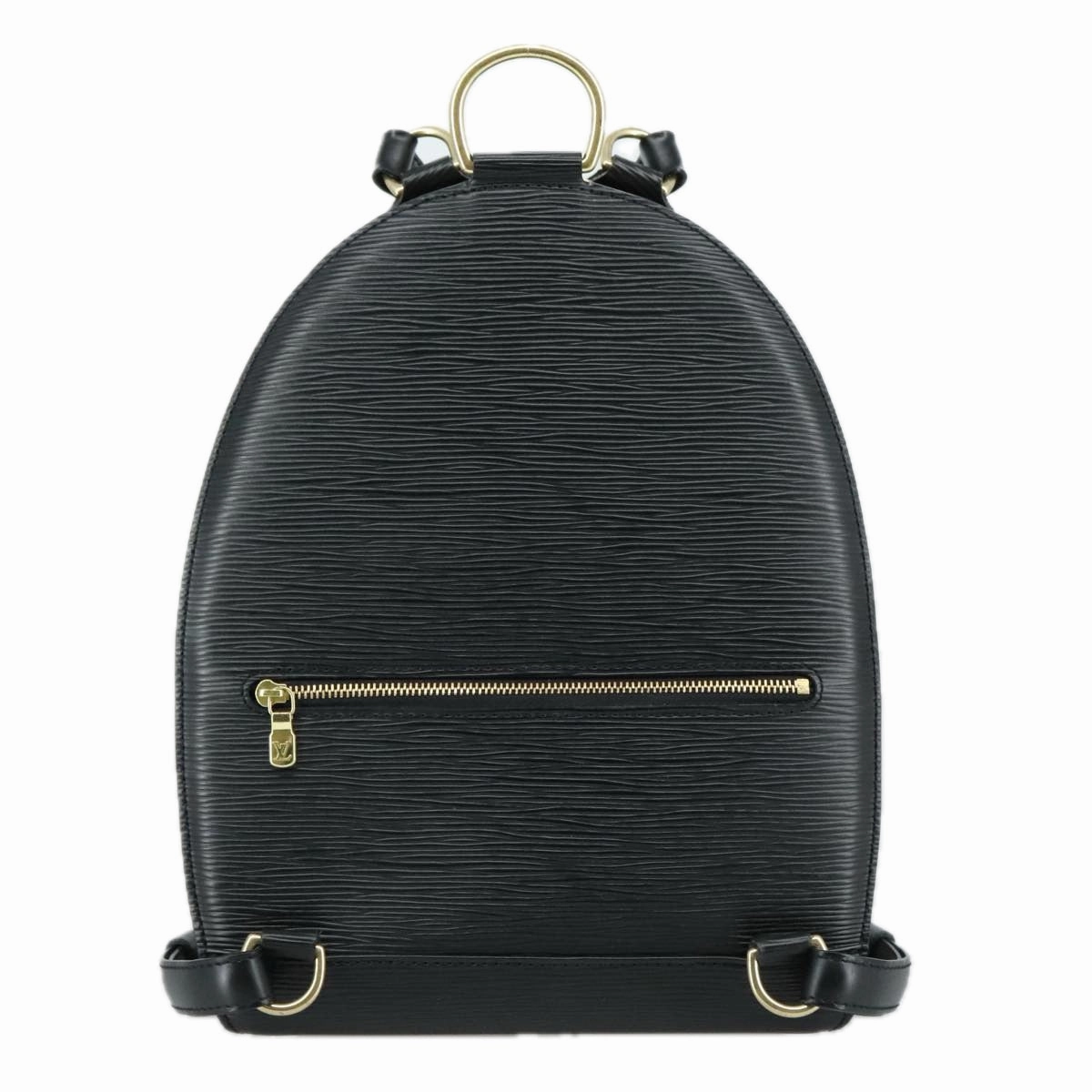 LOUIS VUITTON Epi Mabillon Backpack Black M52232 LV 104370