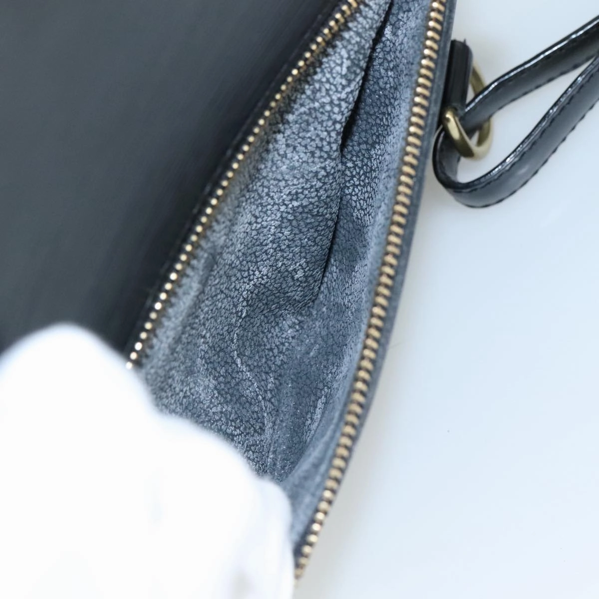 LOUIS VUITTON Epi Mabillon Backpack Black M52232 LV 104370