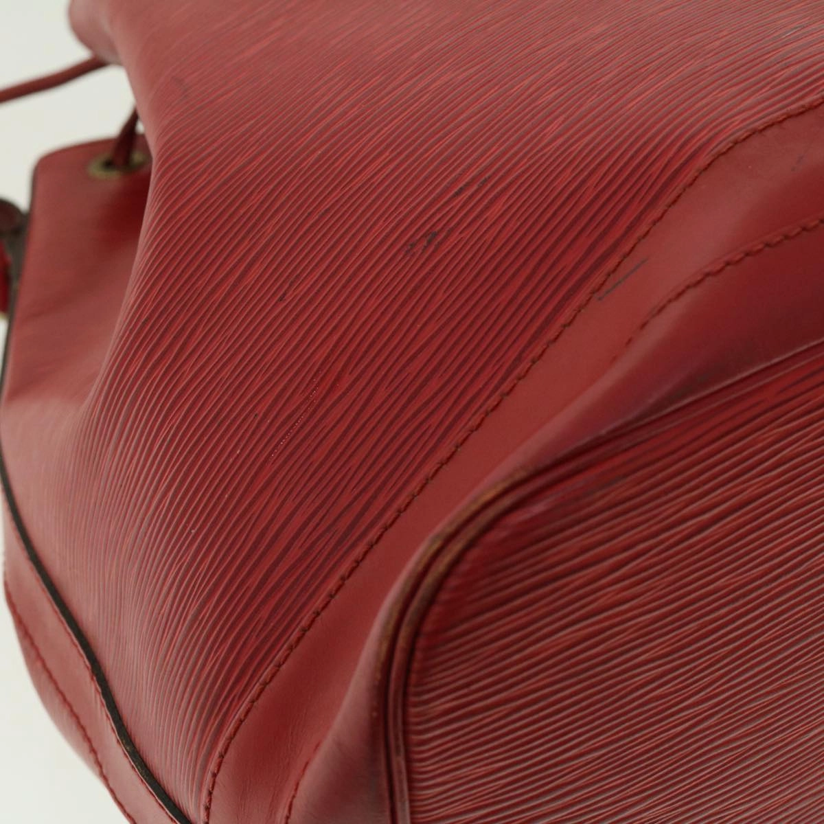 LOUIS VUITTON Epi Noe Shoulder Bag Red M44007 LV uy093