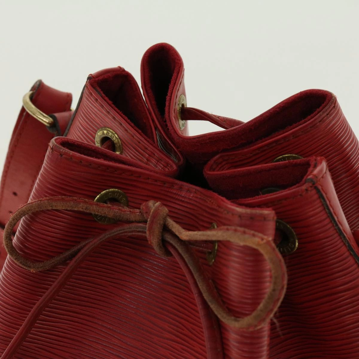 LOUIS VUITTON Epi Noe Shoulder Bag Red M44007 LV uy093